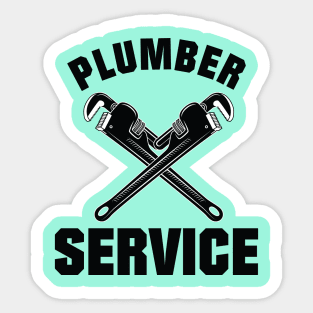 Plumber Services Labels for Pipe fitters and Plumbers Sticker